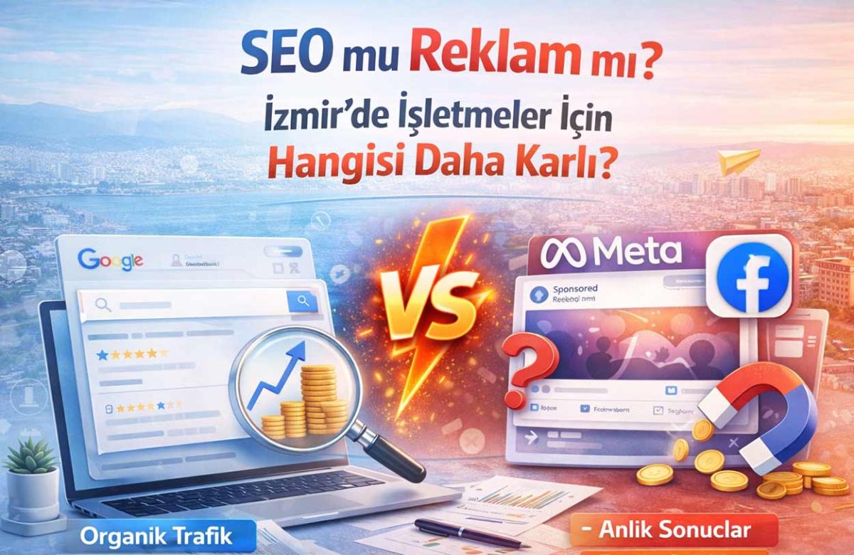 SEO mu Reklam mı? İzmir’de İşletmeler İçin Hangisi Daha Karlı?