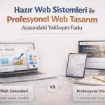 Hazır Web Sistemleri ile Profesyonel Web Tasarım Arasındaki Yaklaşım Farkı