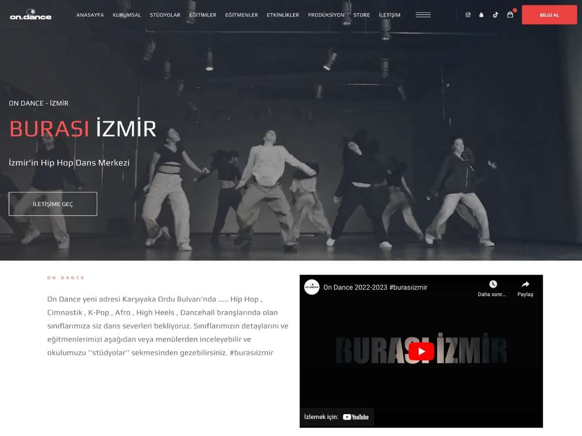 Ondance Web Tasarım